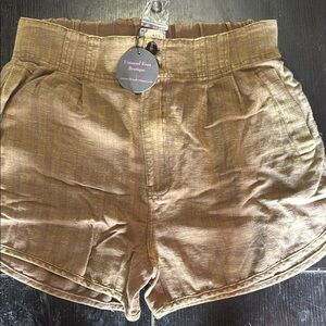 Green Brown Women's Shorts NWT